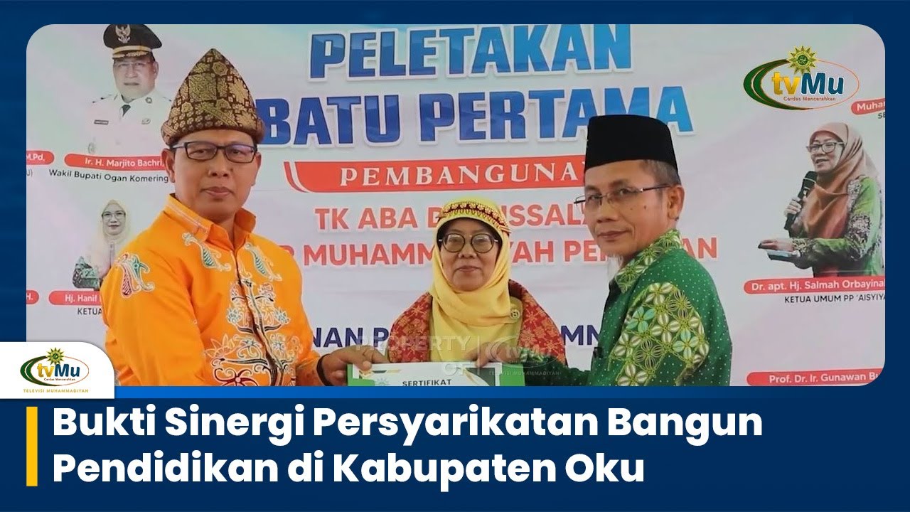Bukti Sinergi Persyarikatan Bangun Pendidikan di Kabupaten Oku