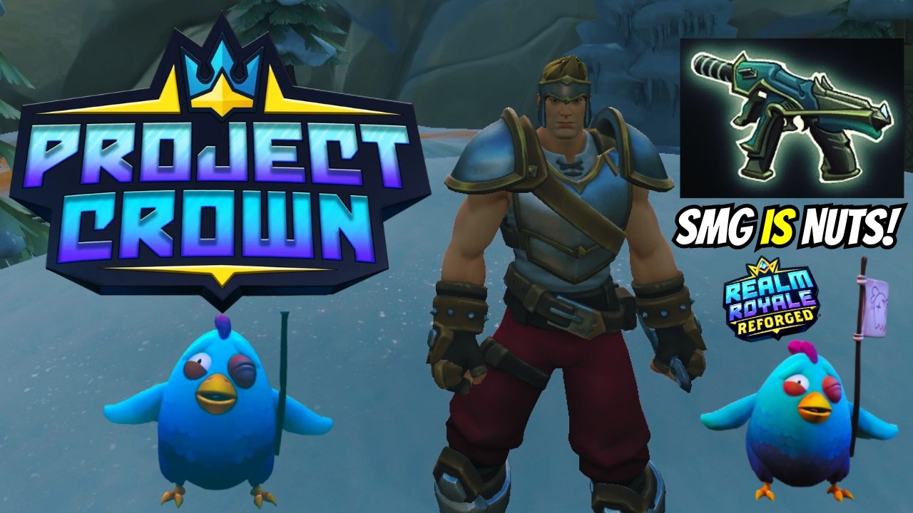 SMGs are kinda good in PROJECT CROWN | (Realm Royale Fan Project)