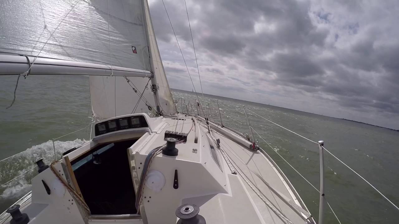 Sigma 33 Sailing Suffolk Yacht Harbour to Gunfleet Sand