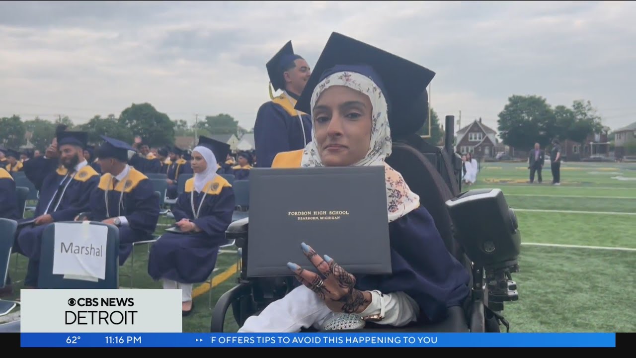 Dearborn student with special needs achieves her dream at graduation