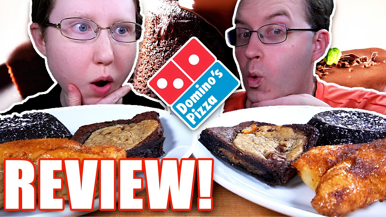 We Tried EVERY Dominos Pizza DESSERT!
