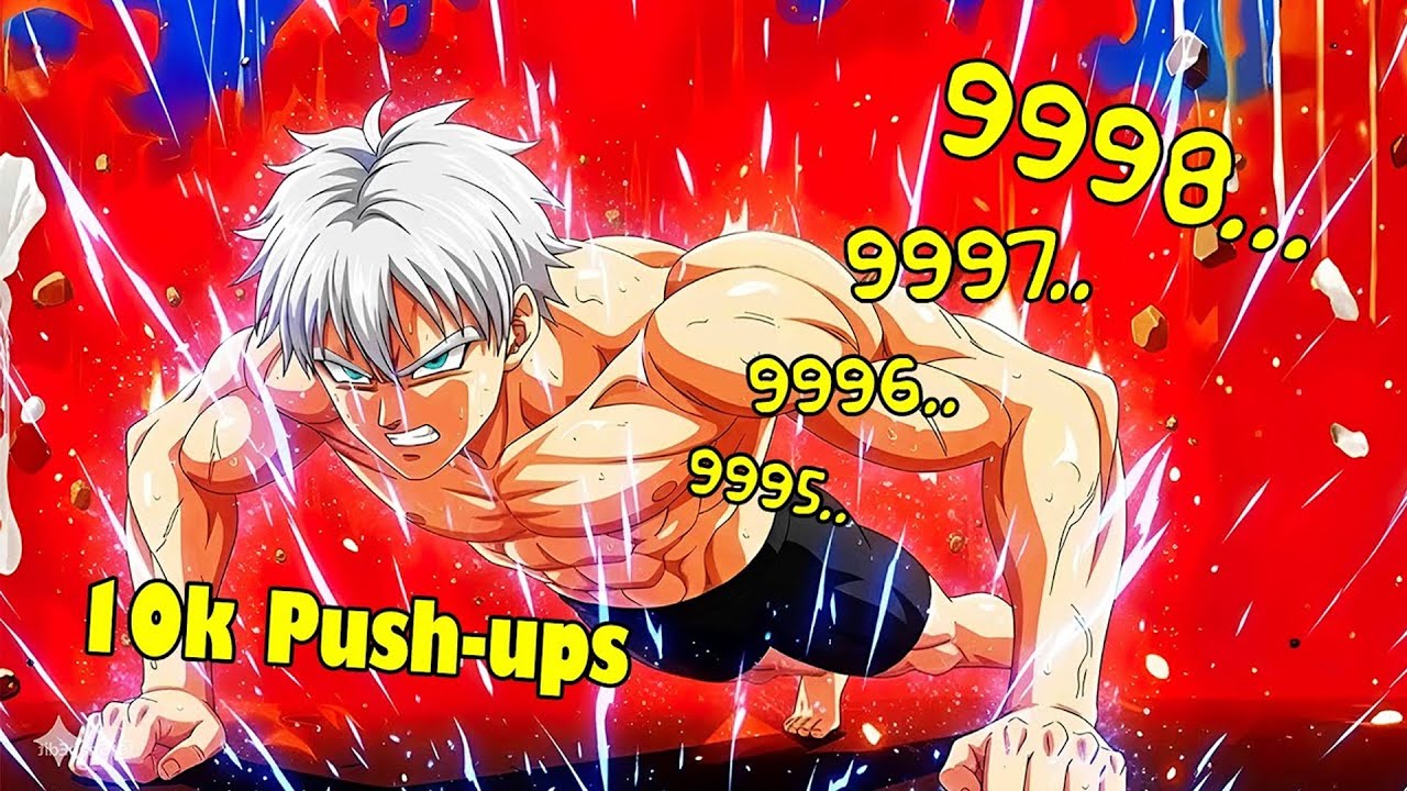 10,000 PUSH-UPS Accidentally Turn Him Into a GOD-SLAYER | Manhwa Recap