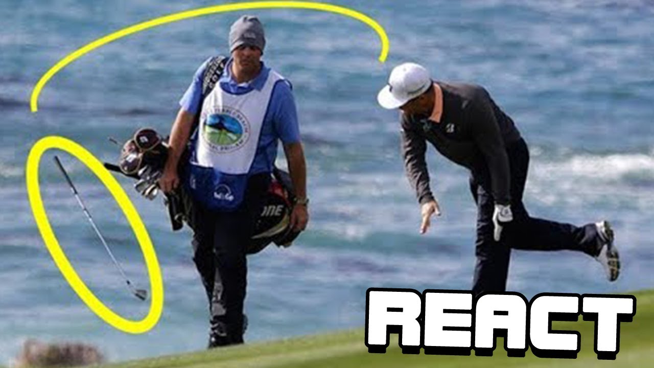 React: CRAZY Golf Moments (Part 1)(PGA)