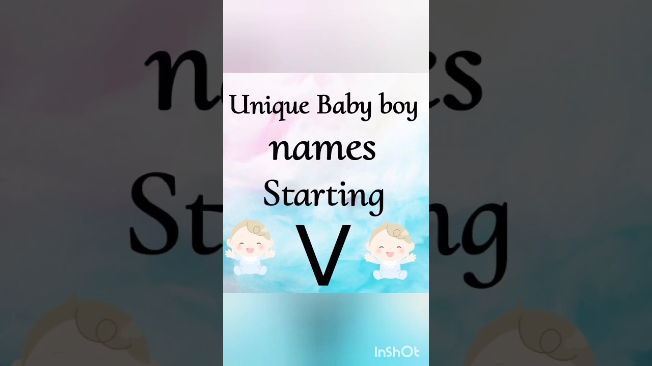 Baby boy names starting with ( V,व )