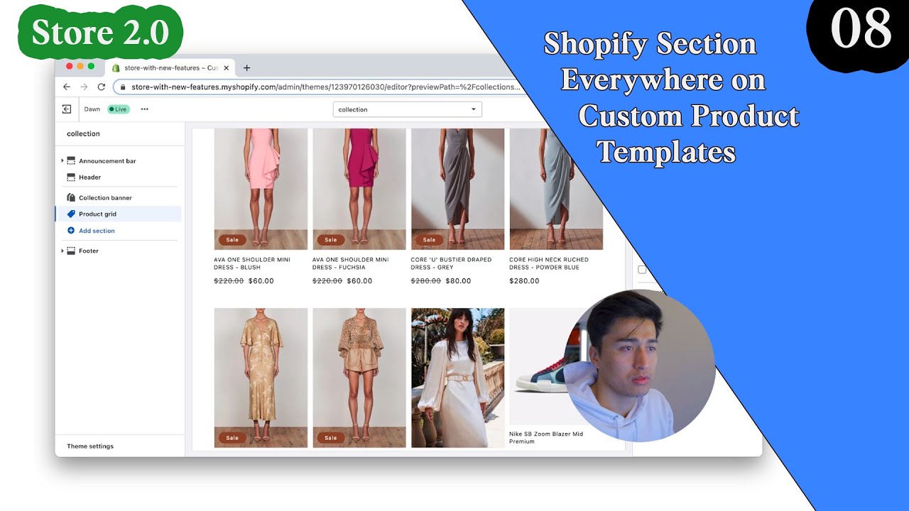 Shopify Section Everywhere on Custom Product Templates (Part 8)