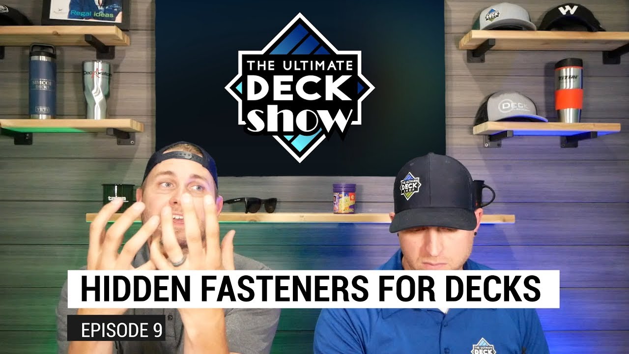Hidden Fasteners for Decks - The Ultimate Deck Show // 9