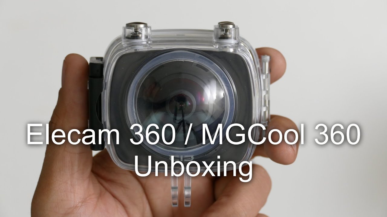 Unboxing of Elecam 360 / MGCool 360 camera