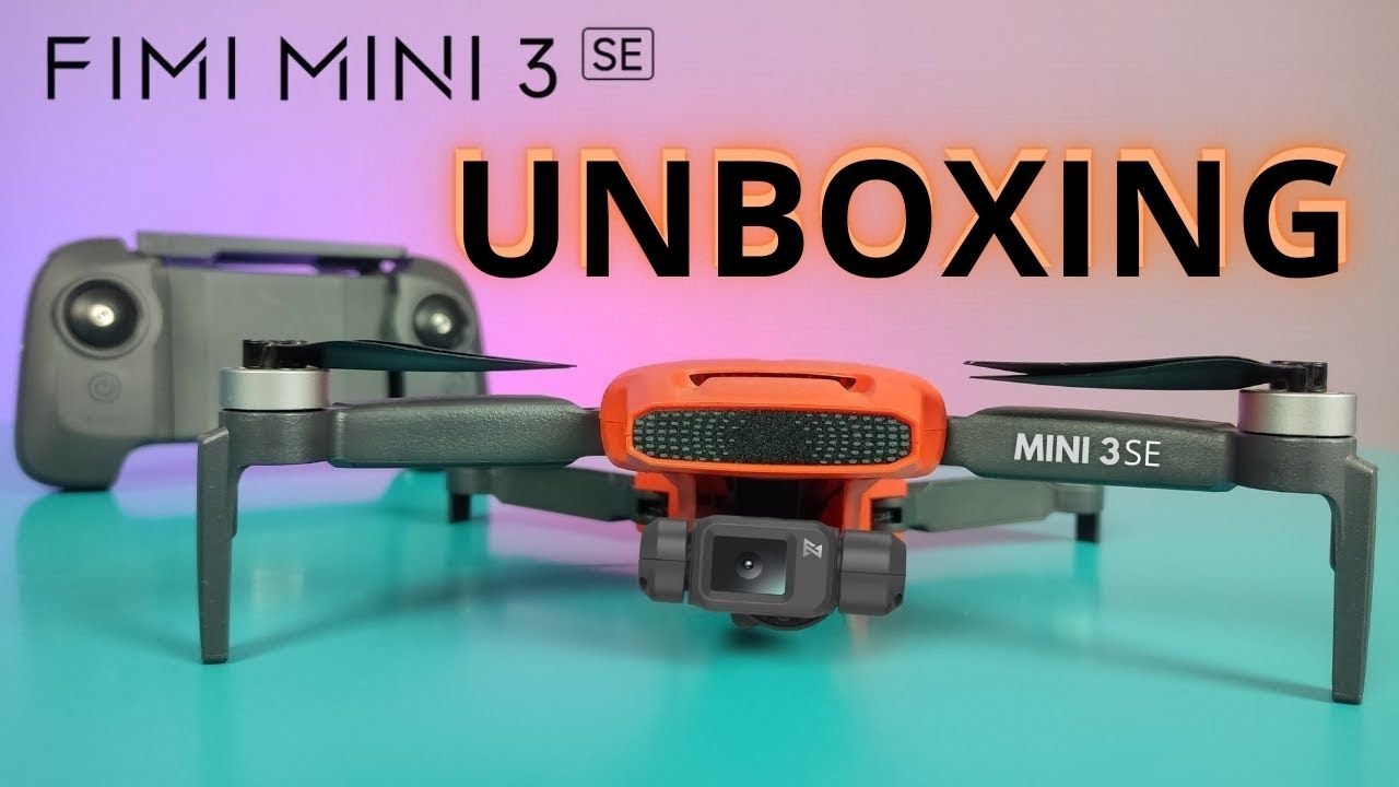 UNBOXING FIMI MINI3 SE MEU NOVO BRINQUEDO