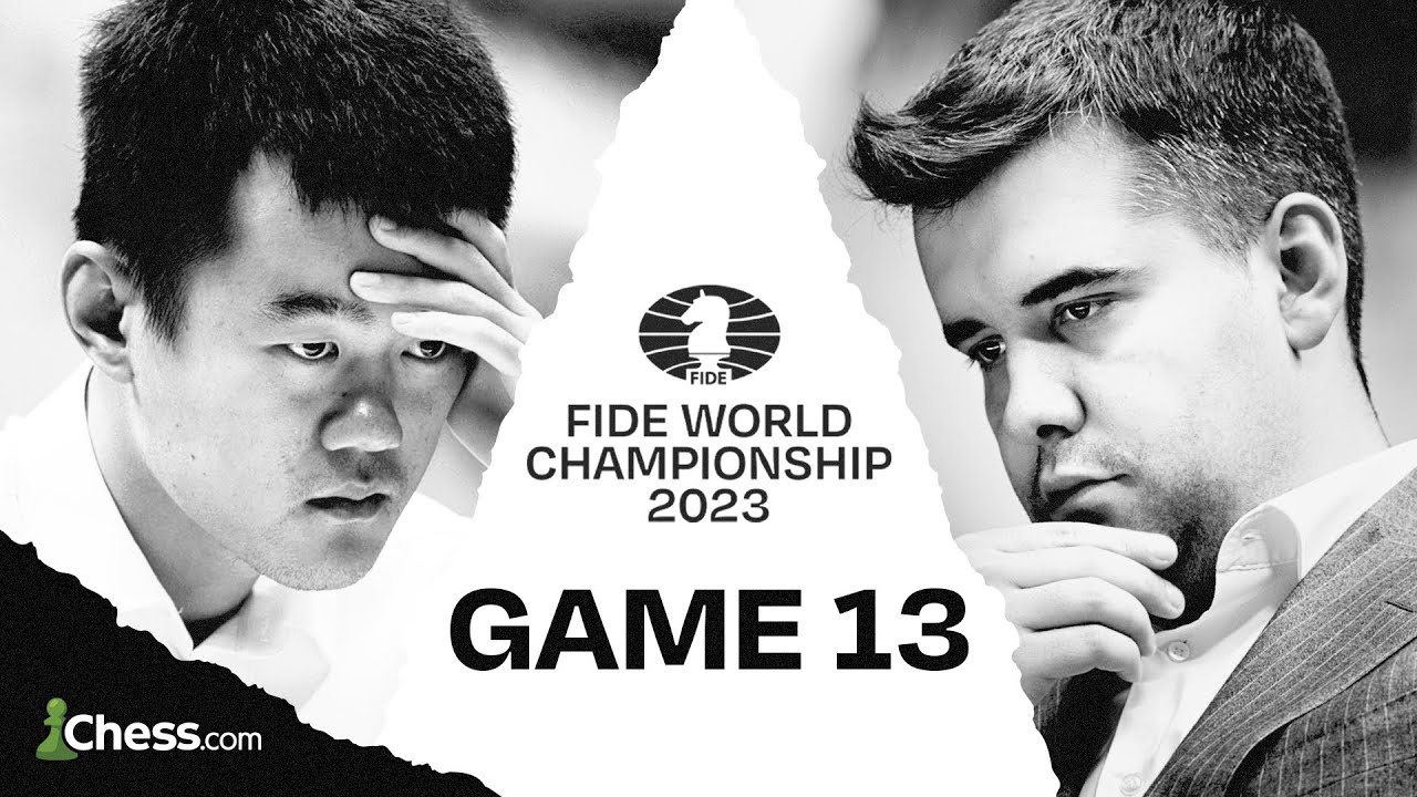 Nepomniachtchi vs. Ding | FIDE World Championship | Game 13 ft. Caruana, Sachdev & Hess