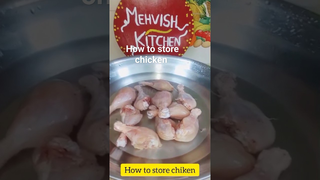 How to store chicken?How to increase shelf life of kitchen? #tipsandtricks #viral#desi #chicken