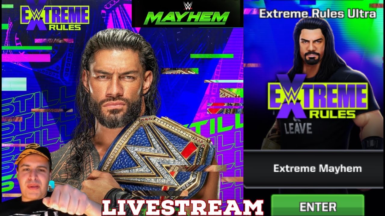WWE Mayhem - Extreme Rules Events Livestream