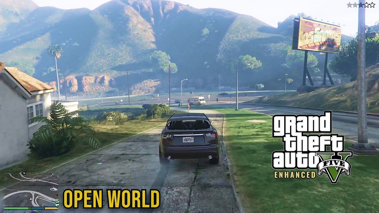 GTA 5 Enhanced 🌍 Relaxing Open World Gameplay | RTX 4050 | Mountains, City & Highways 🚗