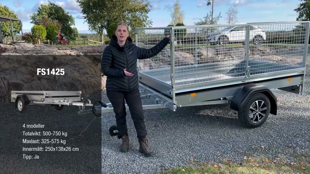 Därför är FS1425 Sveriges mest sålda släpvagn
