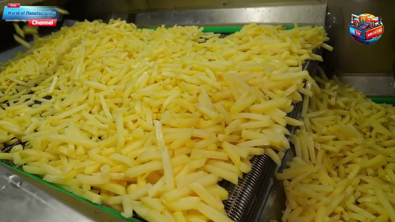 🥔 Как делают замороженный картофель? Экскурсия на завод!🏭 #КартофельФри