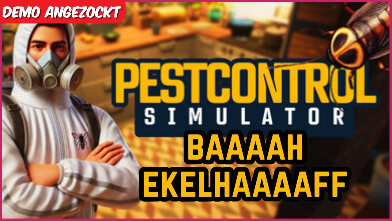 &Uuml;BERALL K&auml;fer und EKEL-Viecher! 🪳 BAAAAH, was f&uuml;r ein Albtraum! [Pest Control Demo]