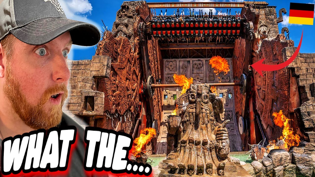 American Reacts to Germany - Talocan, Phantasialand Brühl