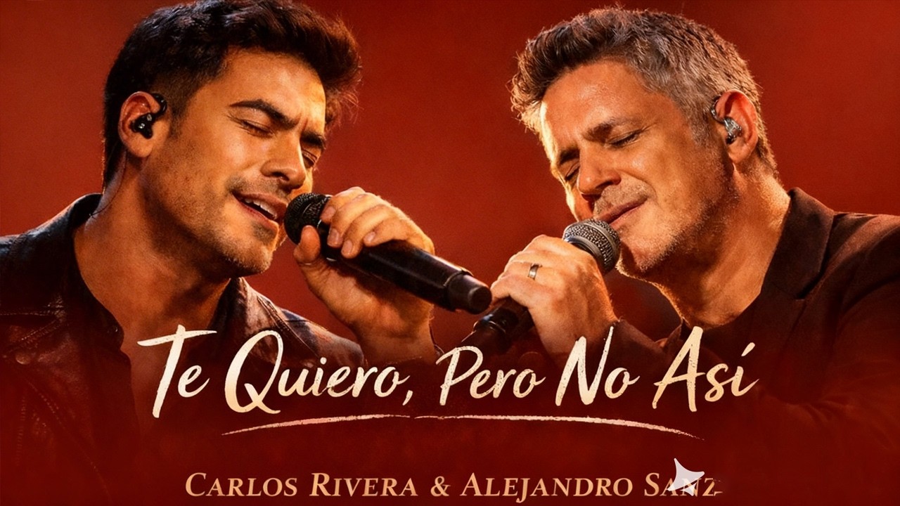 Te Quiero, Pero No Así | Carlos Rivera & Alejandro Sanz