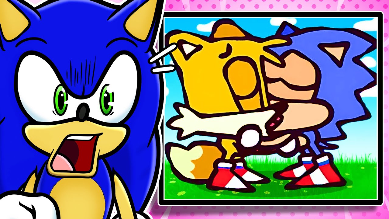 Sonic DEU EM CIMA nessa ANIMAÇÃO BIZARRA? Sonic React