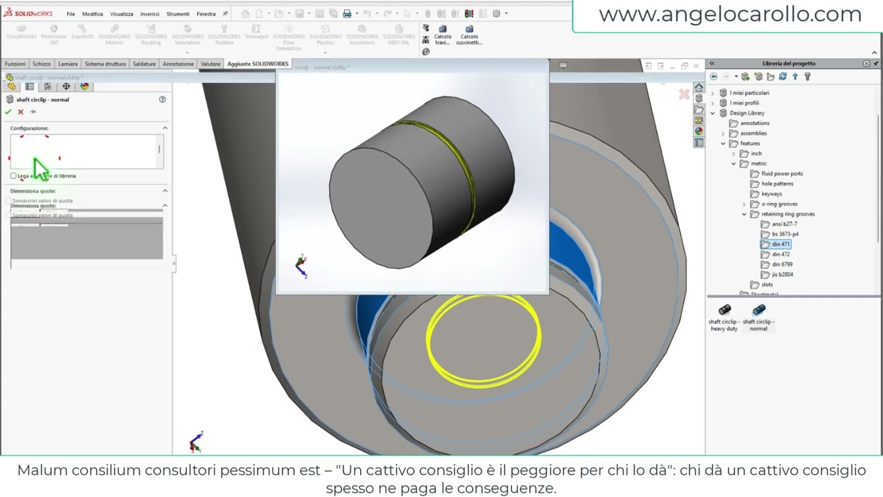 SolidWorks : chiariamo alcuni dubbi e impostiamo meglio i Template.