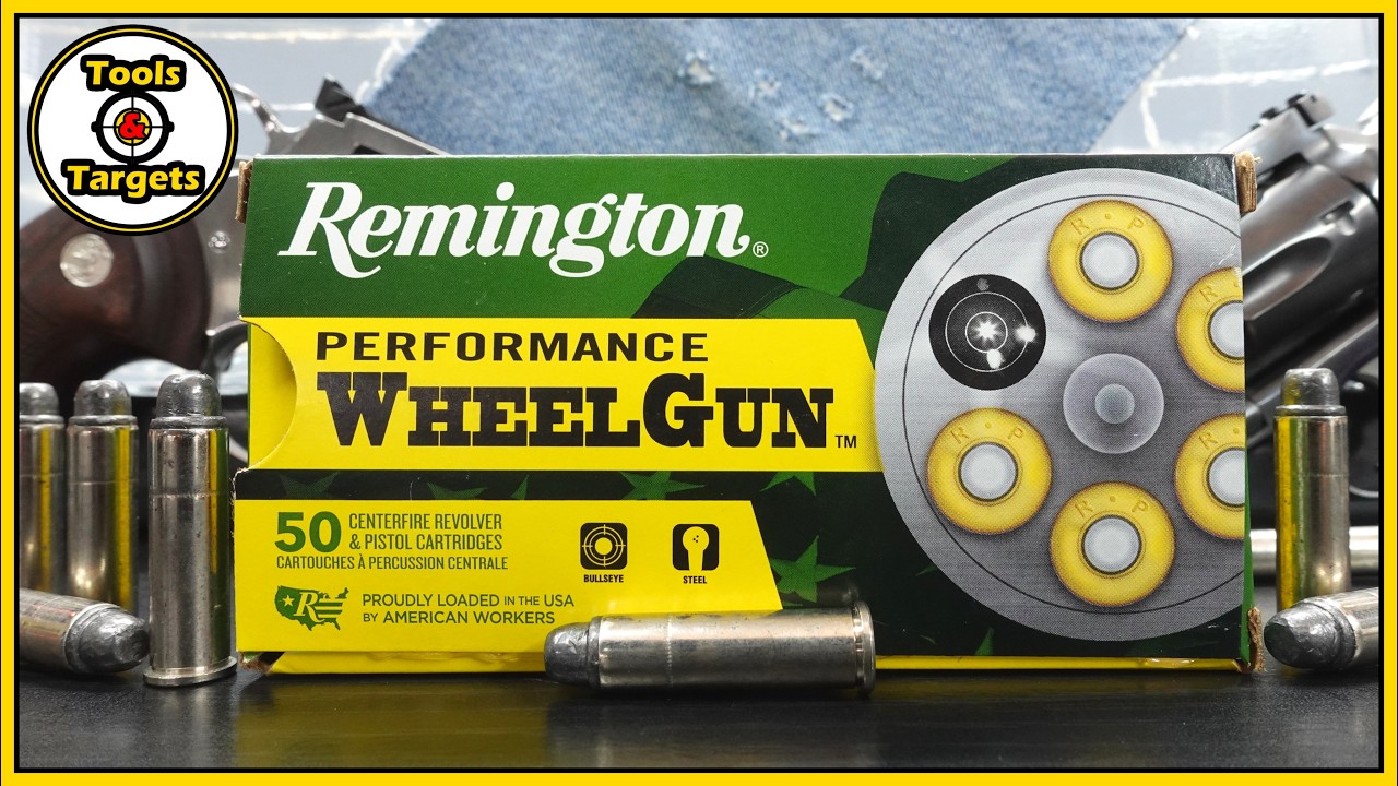 Can Wheelgun Get It Done?...Remington Wheelgun .357 Magnum Semi-Wadcutter Ballistic Gel AMMO Test!