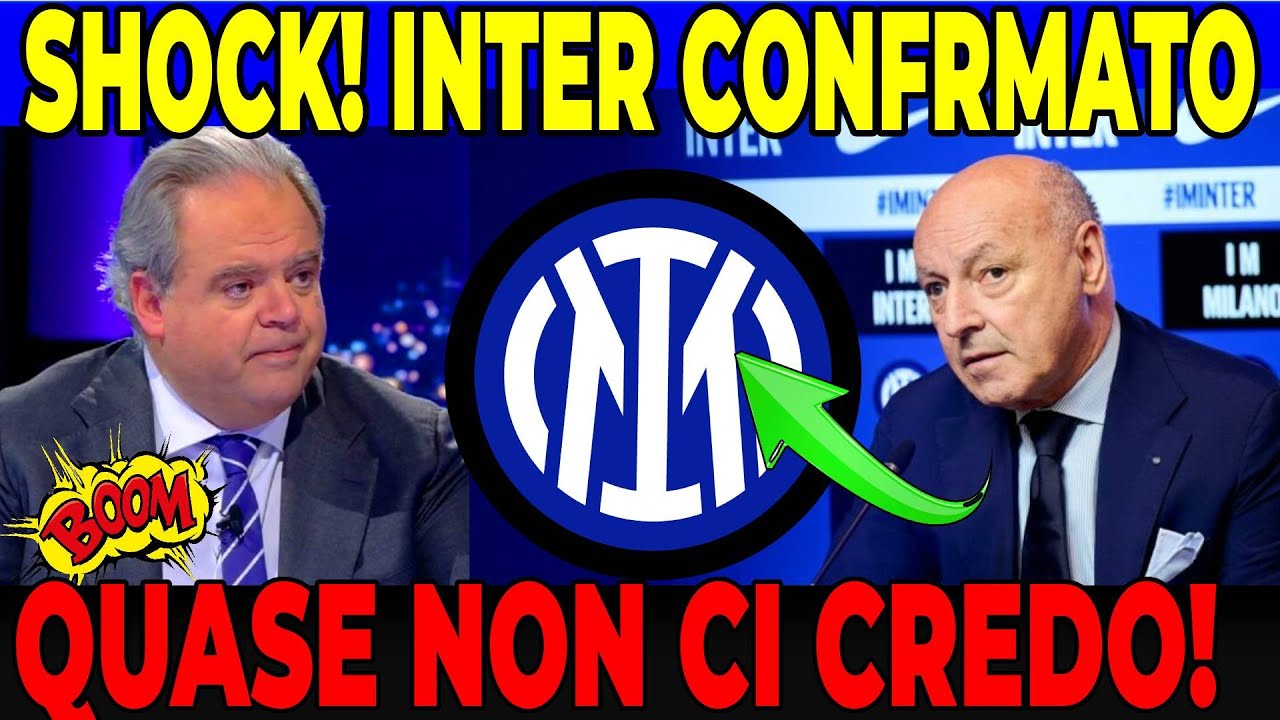 💣🔥🚨TERREMOTO ALL'INTER! NESSUNO SE LO ASPETTAVA! NOTIZIE DALL" INTER MILAO