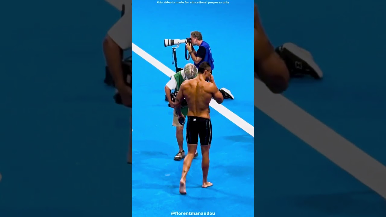olympic swimmer help this old cameraman #shorts