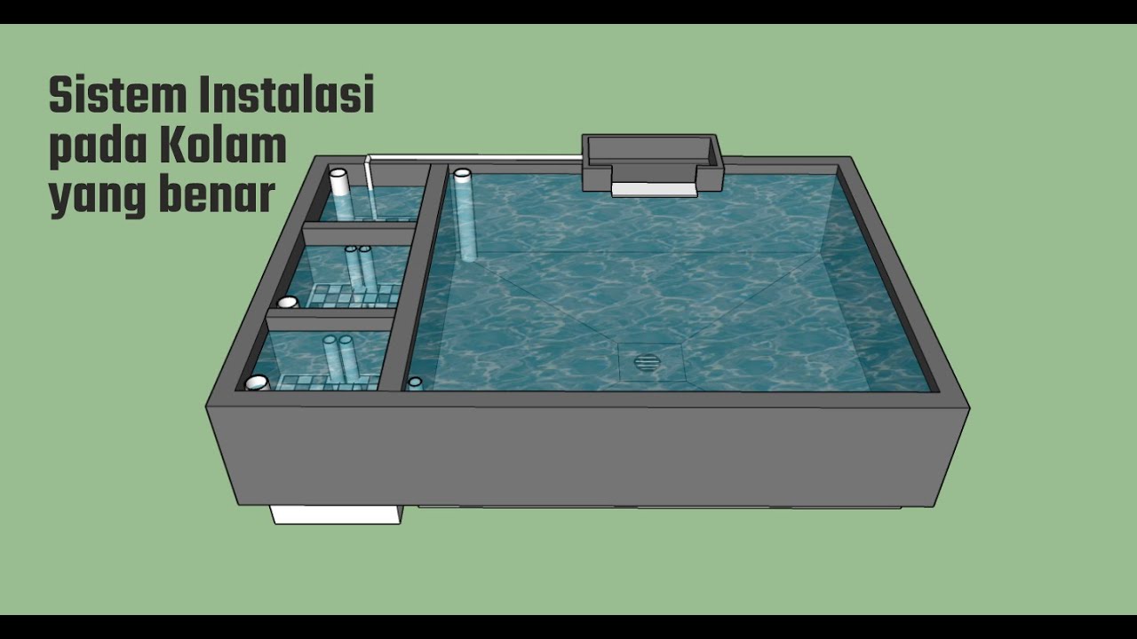 penjelasan pembuatan kolam sirkulasi yang tepat