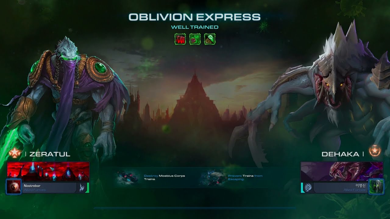 STARCRAFT 2 COOP MUTATION: WELL TRAINED | ZERATUL & DEHAKA | @Dehakaburger