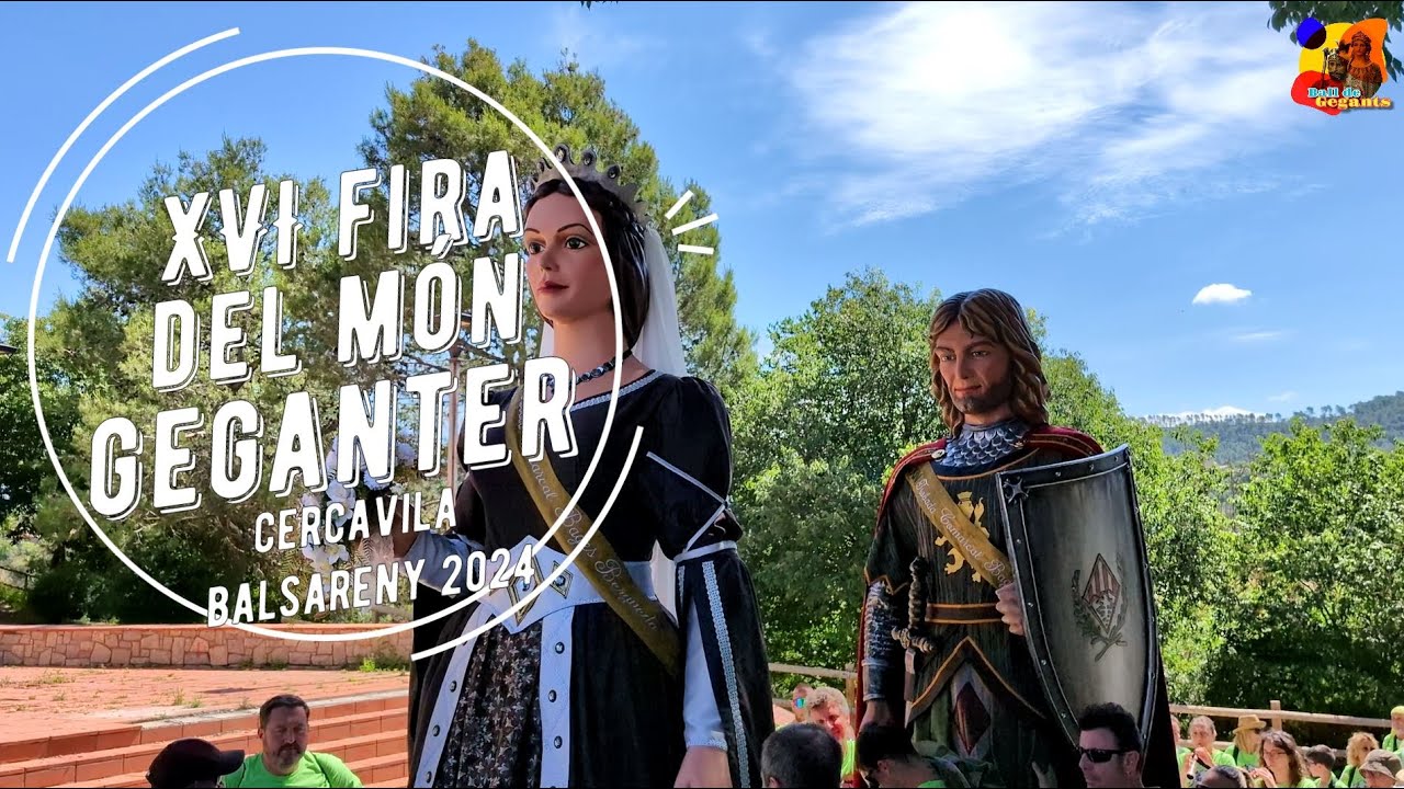 XVI Trobada del Món Geganter Balsareny  - Cercavila pels Carrers