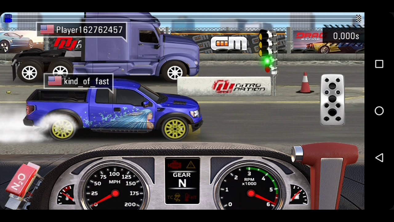 6.996 my New W.R. tune f150 Rapter 1/4m drag racing 4x4