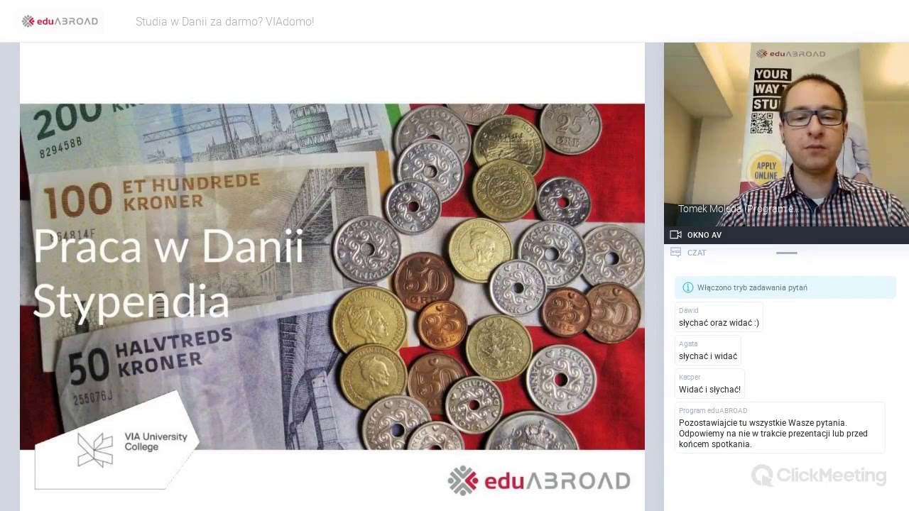 [Program eduABROAD] Studia w Danii za darmo? VIAdomo!