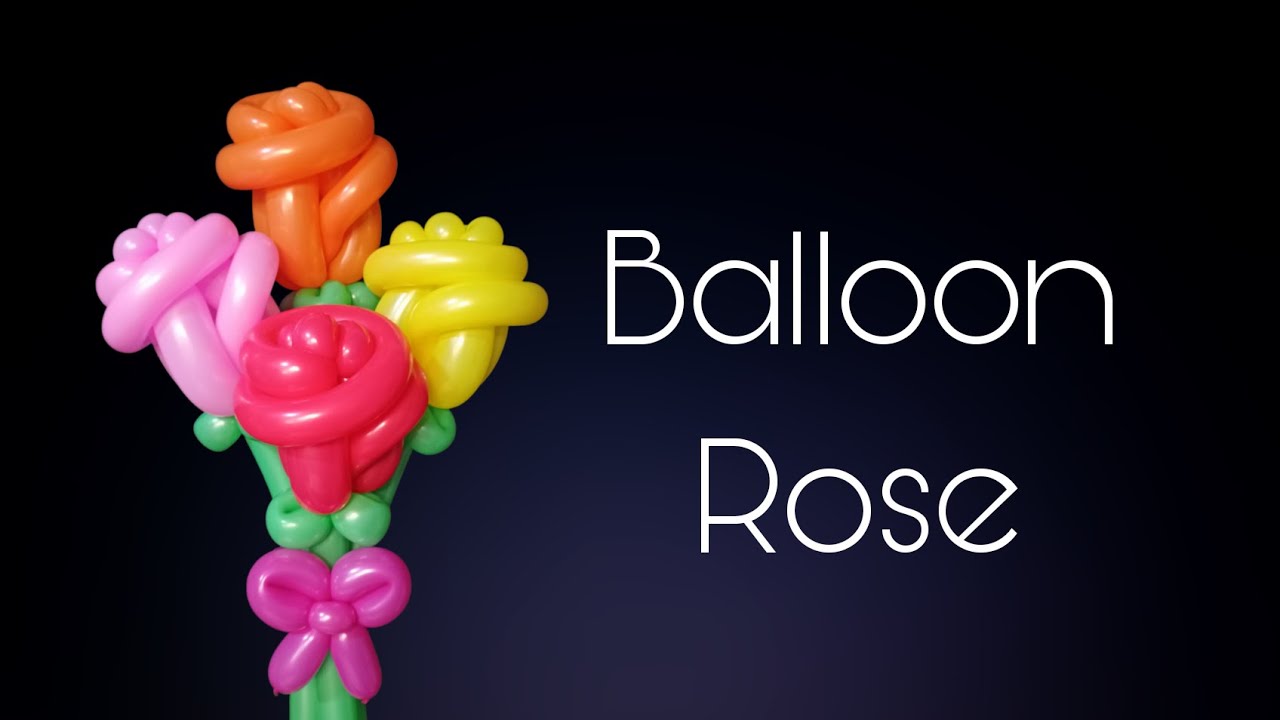 Balloon Rose / DIY Balloon Rose