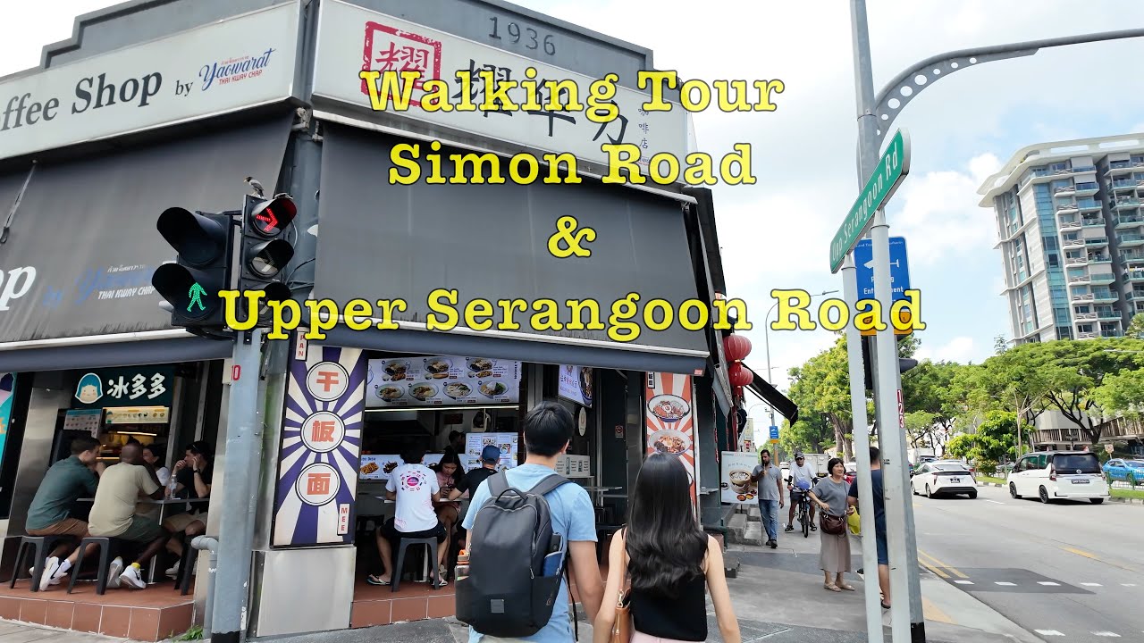 Simon Road & Upper Serangoon Road Walk Tour & Lunch Vlog 