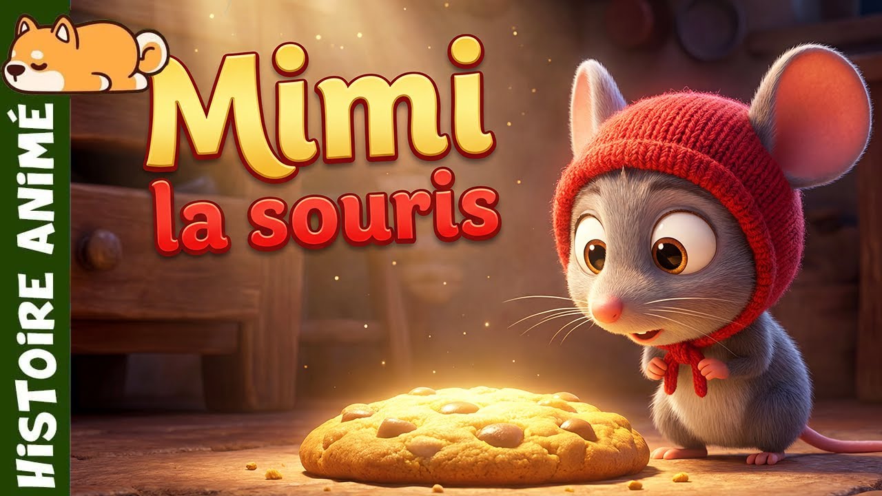 La Petite Souris Gourmande 🐁 Histoire Magnifique pour s'endormir | conte pour enfants, Biscuit, soir