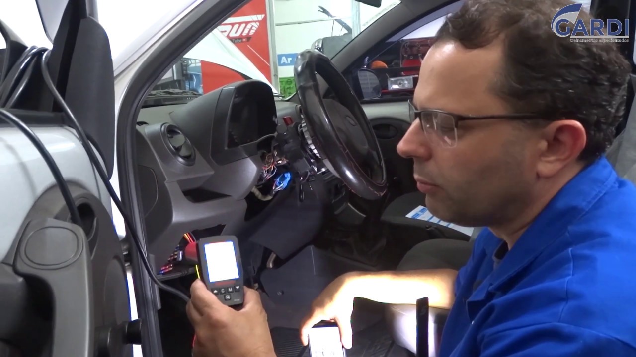 Diagnóstico de um Ford KA 2009 com defeito na partida