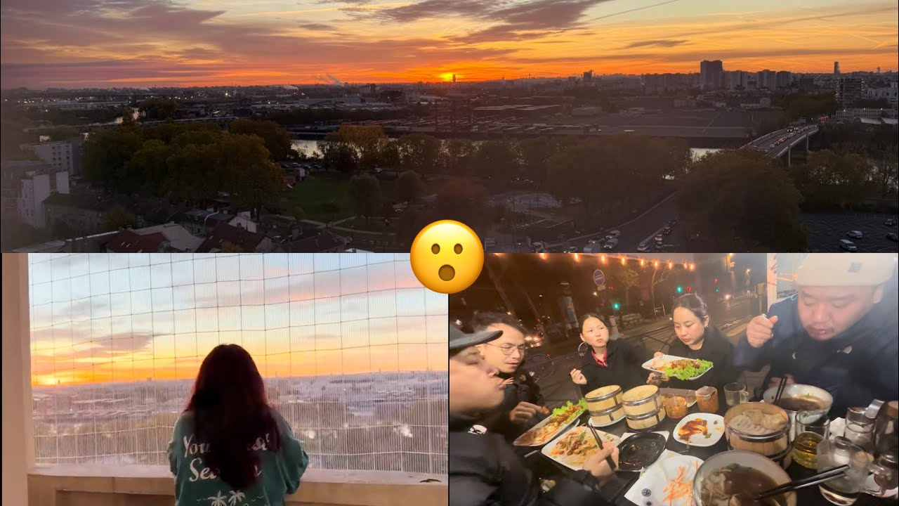 A night filled with stories ||dinner with friends and the magic of Paris ✨