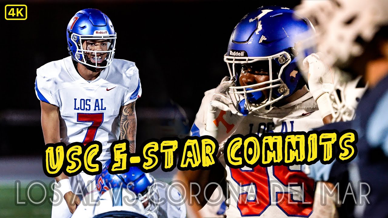 Los Alamitos vs Corona Del Mar | USC Commits Malachi Nelson x Makai Lemon | RB Damian Henderson 🔥