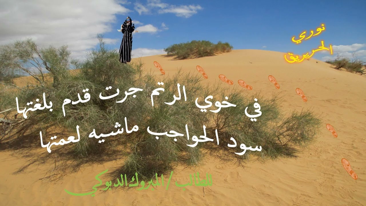 في خوي الرتم تمام / الشاعر والفنان / المبروك الدبوكي