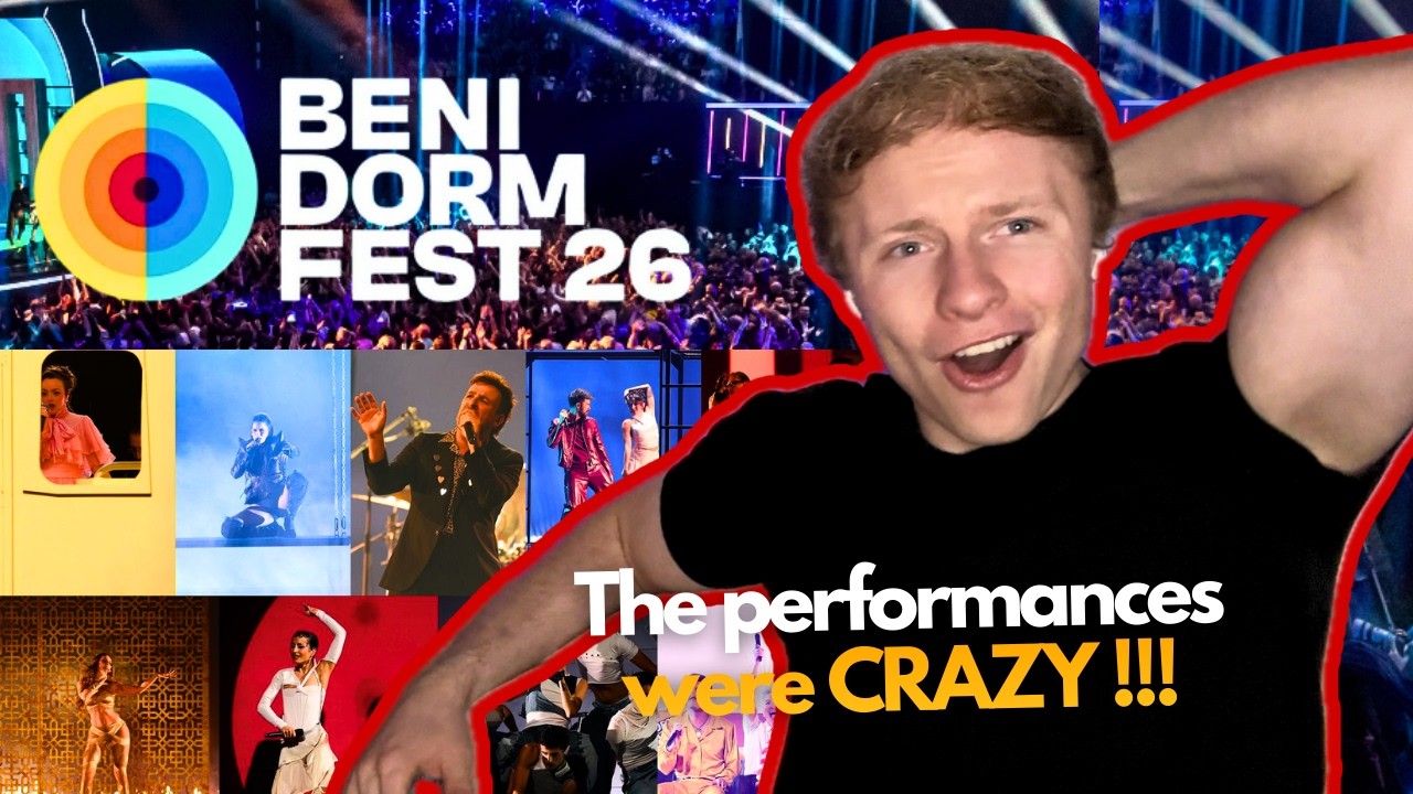 REACTING TO BENIDORM FEST 2026 (SEMI FINAL 2)