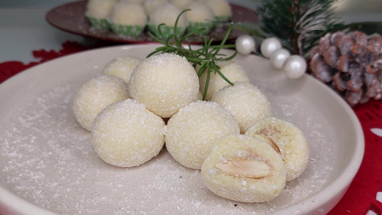 Domaće rafaelo kuglice koje se tope u ustima💥Homemade Raffaello balls❗️