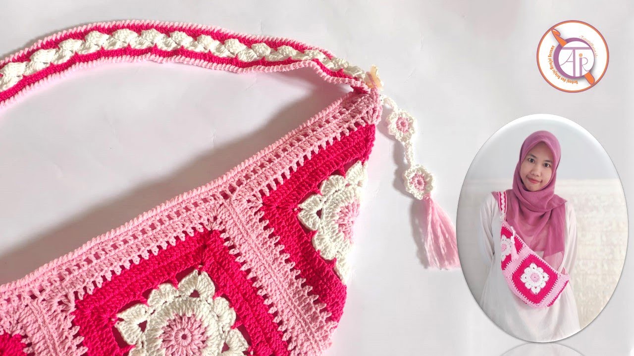 Crochet Waistbag | How to Crochet a Beautiful Fanny Pack (Subtitle) | Willow Crochet Fanny Pack