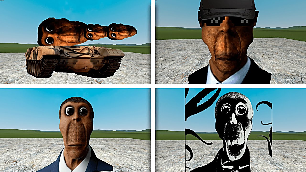 OBUNGA FAMILY?! (Part 2) - Garry's Mod