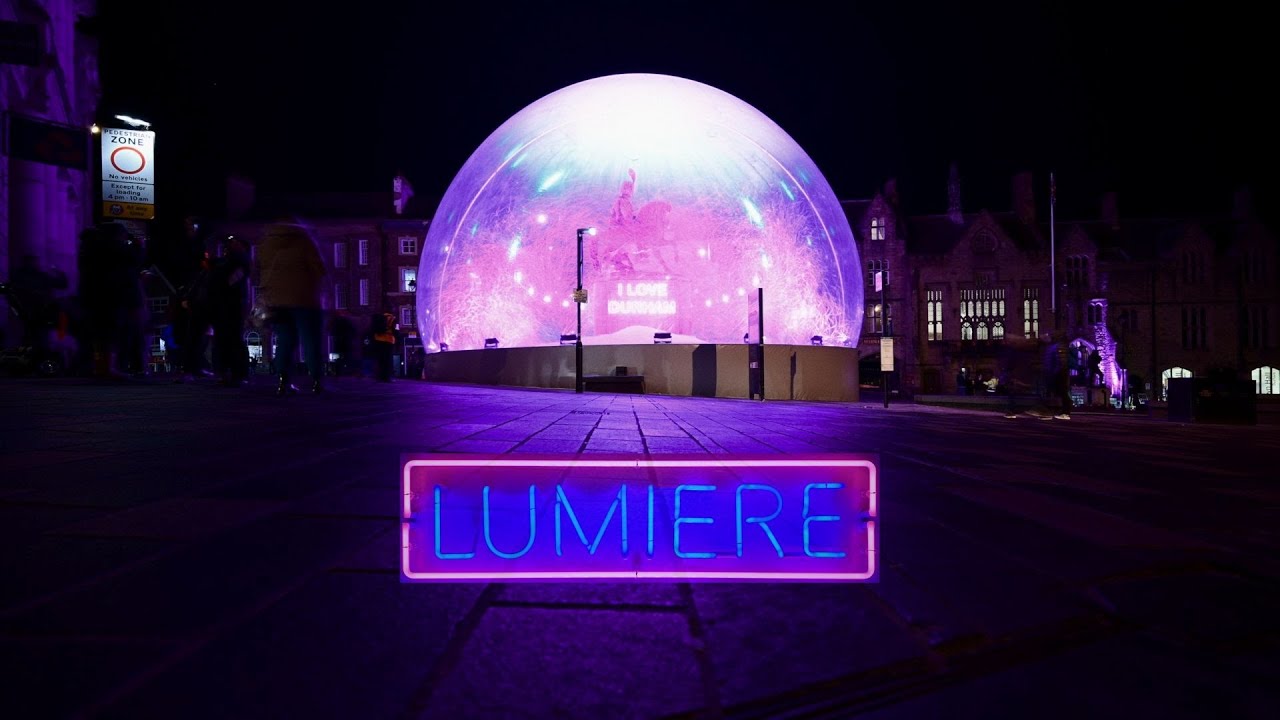 Lumiere Durham 2019 in timelapse