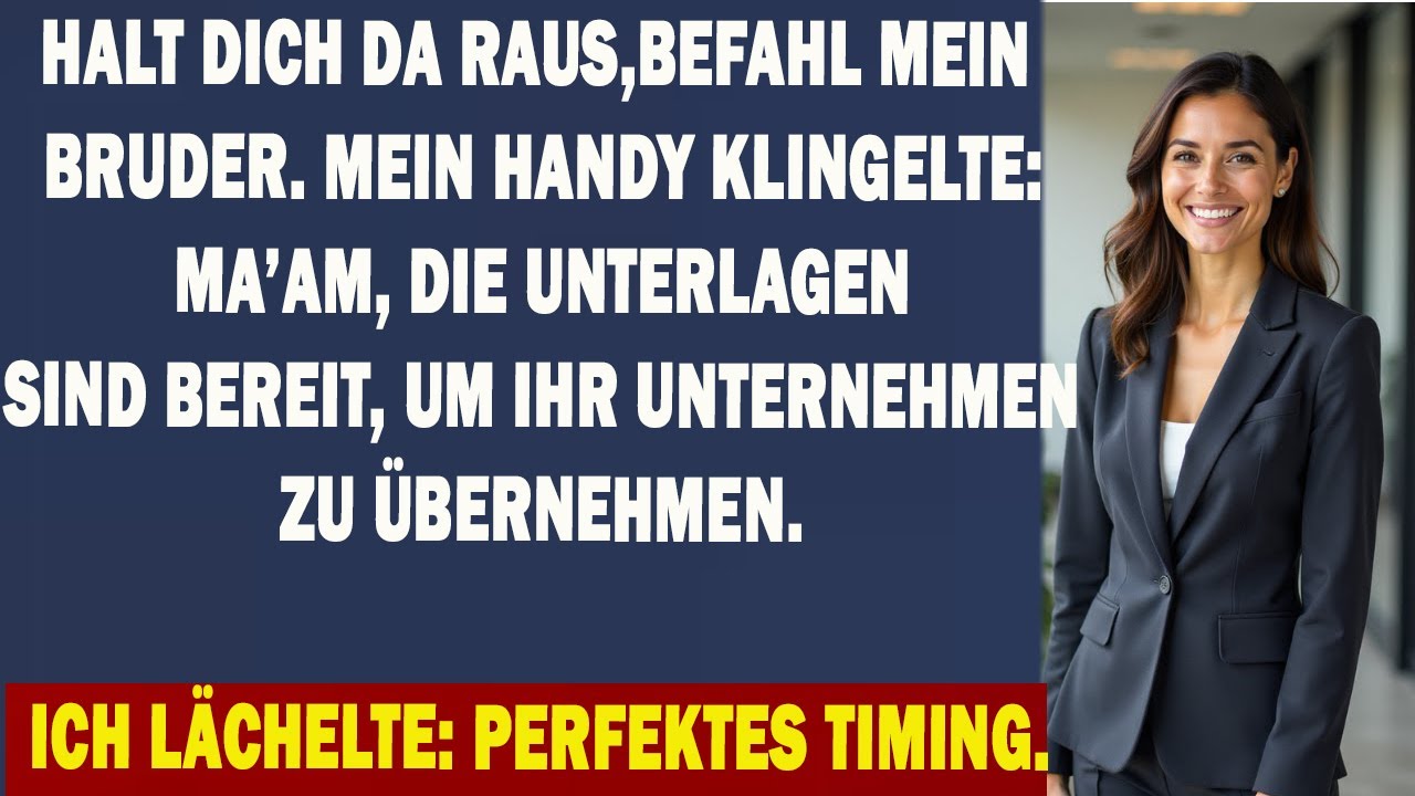 BEIM FAMILIENTREFFEN SETZTEN SIE MICH IN DIE KÜCHE — DANN RIEF MEIN ASSISTENT WEGEN EINES KAUFS AN