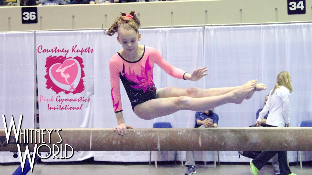Whitney Bjerken | 5th Level 9 Gymnastics Meet | Courtney Kupets Pink Invitational