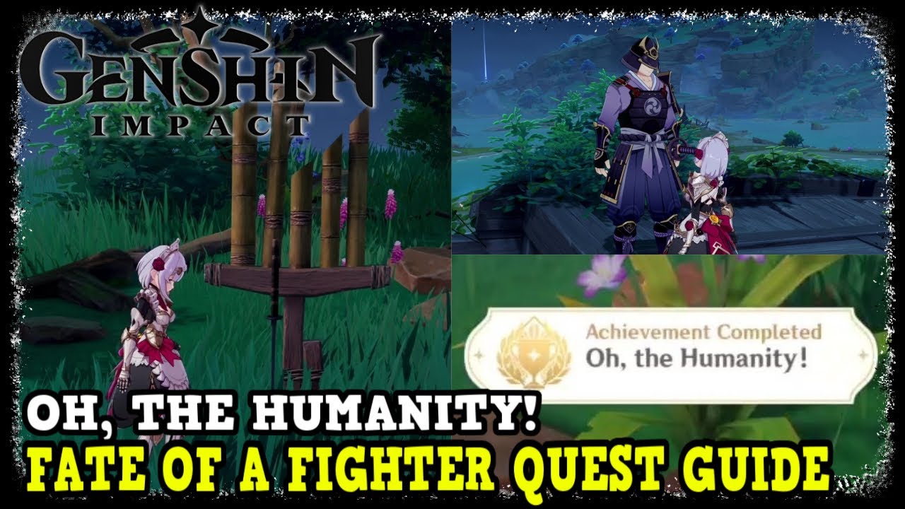 Fate of a Fighter Quest Guide in Genshin Impact (Oh the Humanity Achievement)