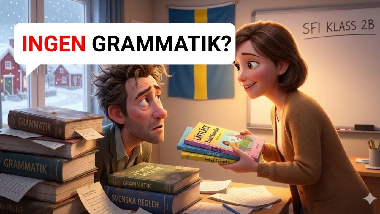 Prata flytande svenska med LÄTTLÄST 📚(Inte grammatik!)