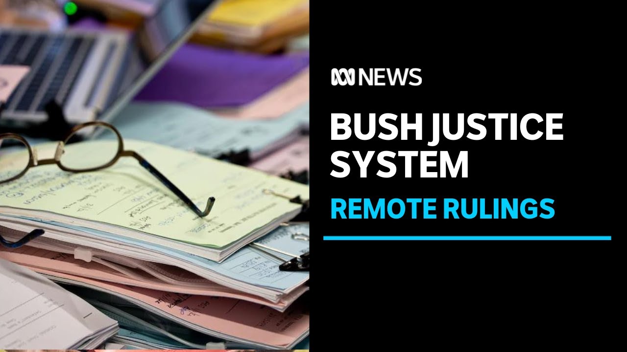 The justice system in remote NT communities flies-in and flies-out l ABC News