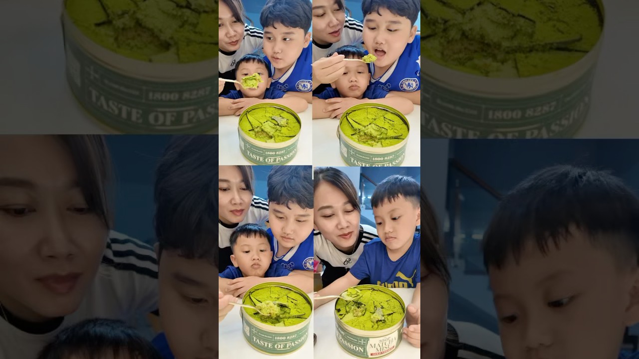 350F Matcha misu ~ đập hộp th&ocirc;iiii #matcha #350F #foodreview