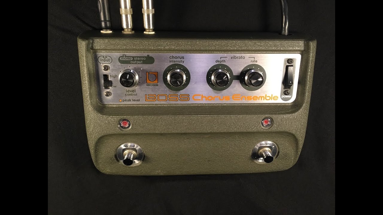 Boss CE-1 Chorus Ensemble in STEREO